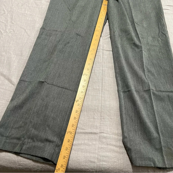 JM Collection Tweed Dress Pants Womens Size 16 Gray Heathered Straight Business - Picture 3 of 7